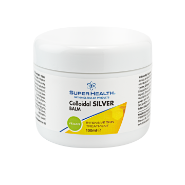 SUPER HEALTH COLLOIDAL SILVER BALM (ΜΗ ΚΟΛΛΩΔΗΣ ΓΕΛΗ ΜΕ ΚΟΛΛΟΕΙΔΗ ΑΡΓΥΡΟ) SUPER HEALTH 100ml 